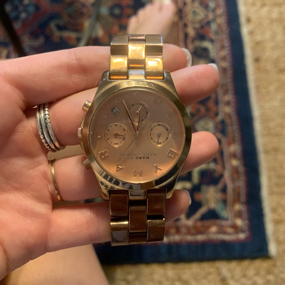 Rose Gold March Jacobs Watch